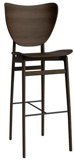 NORR11 Elephant Barstol H75 cm Mörk Rökt Ek