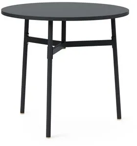 Normann Copenhagen Union Bord Svart Ø80 X H74,5 cm