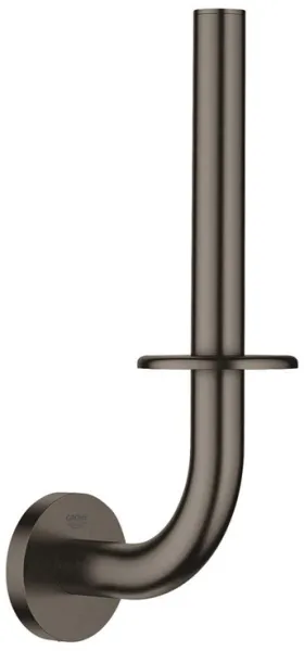 Grohe Essentials reservtoalettrullehållare, borstad hard graphite